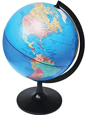 Edu-Toys EDU36899A Desktop Political Globe, 11-Inch