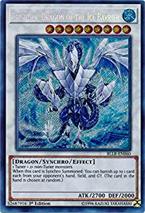 Yu-Gi-Oh! - Trishula, Dragon of The Ice Barrier - BLLR-EN060 - Secret Rare - 1st Edition - Battles of Legend: Light's Revenge