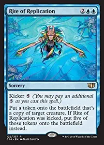 Magic The Gathering - Rite of Replication - Commander 2014