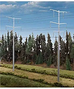 Walthers Cornerstone HO Scale Building Kit Modern Power Transmission Towers