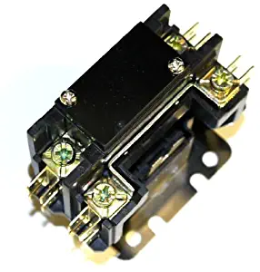 OEM Replacement for York Single Pole / 1 Pole 30 Amp 24V Coil Condenser Contactor 3100-15Q2115