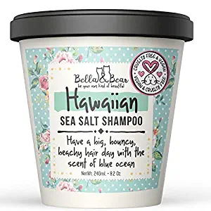 Bella & Bear hawaiian sea salt shampoo, White, 8.19 Ounce