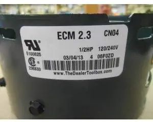 GENTEQ CN04/S1-02432013000 UNPROGRAMMED ECM MOTOR REPLACEMENT MODULE 1/2HP 120/240 VOLT