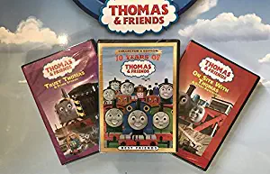 3 DVD Thomas Set - Thomas & Friends Wooden Tank Train Engine Sealed