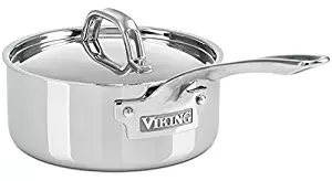 Viking Culinary 4013-2002 3-Ply Sauce Pan, 2 Quart, Stainless Steel