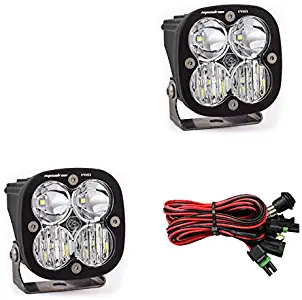 Baja Designs, 497803, LED Light, Squadron Pro, Black, Driving/Combo, Pair