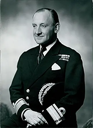 Vintage photo of Portrait of Rear-Admiral R.S Foster Brown.
