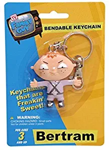 Family Guy BERTRAM KEYCHAIN Bendable Toy Figure