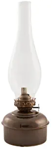Vermont Lanterns Oil Lamps - Brass Dorset Table Lamp (12", Antique Brass)