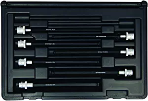 Bondhus 30845 Socket Ball End Bit Tool Set with Sockets, 6", 7 Piece