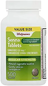 Walgreens Senna Tablets, 500 ea