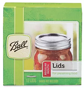 Ball Regular Mouth Jar Lids 4 pack