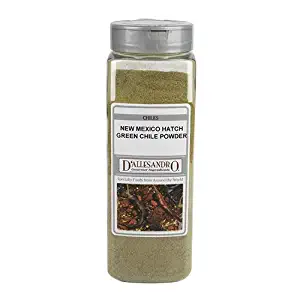 Green New Mexico Hatch Chile Powder, 15 Ounces