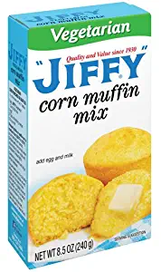 Jiffy Vegetarian Corn Muffin Mix - 8.5 OZ Box - Pack of 3