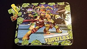 TEENAGE MUTANT NINJA TURTLES TMNT 48pc Puzzle In Lunchbox Tin