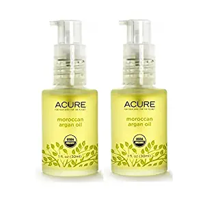 Acure Argan Oil Rich in Vitamin E Essential Fatty Acids and Proteins, 1 fl. oz. (Pack of 2)