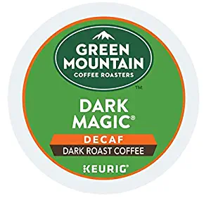 Green Mountain Dark Magic DECAF Extra Bold for Keurig Brewers 24 K-Cups (4 Pack)