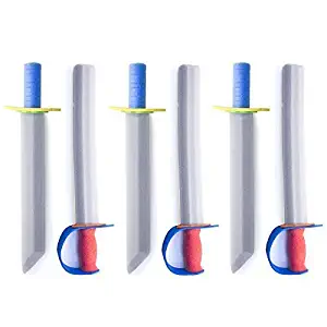 Super Z Outlet 16" Foam Prince Sword Toy Set Party Supplies (6 Swords)