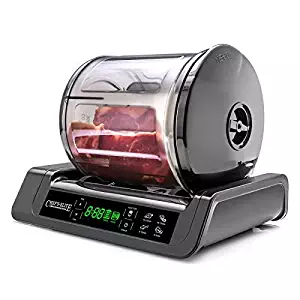 STX International STX-1000-CE Chef's Elite 15 Minute Meat & Vegetable Vacuum Marinator with Auto Shut Off and Free Meat Tenderizer