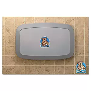 Horizontal Baby Changing Station, Gray, Sold as 1 Each