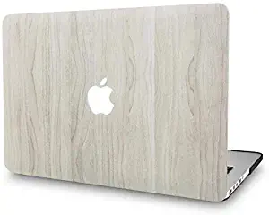 KECC Laptop Case for MacBook Pro 13" (2020/2019/2018/2017/2016) Plastic Hard Shell Cover A2289/A2251/A2159/A1989/A1706/A1708 Touch Bar (Pine Wood 2)