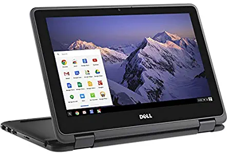 2019 New Dell Inspiron 11 Convertible 2 in 1 Chromebook , 11.6" HD Backlight Touch IPS Display, Intel Celeron Dual Core N3060 Processor, 4GB Ram, 32GB EMMC, WiFi, HDMI, USB3.1, Chrome OS